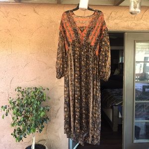 Free People sheer kimono